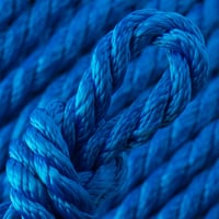 Blue PPM Twisted Rope - Ø 8mm
