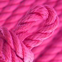 Neon Pink PPM Twisted Rope - Ø 10mm