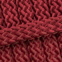 Raspberry Red PPM Cord - Ø 12mm. (hollow)