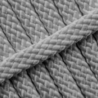 Cement Grey PPM Cord - Ø 8mm. (hollow)