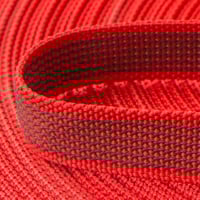Textile PPM Webbing 'Red' 15 mm With Rubber Tracers
