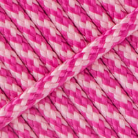 Pink Ribbon PPM Cord - Ø 6mm. (Flat/coreless)
