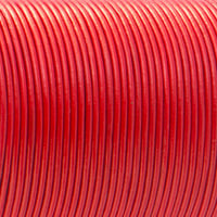 Red - HQ Leather Cord 2 mm