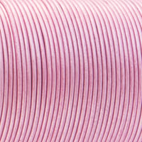 Metallic Rose Pink - HQ Leather Cord 2 mm