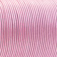 Métallique Rose Rose - HQ Cordon en Cuir 2 mm