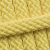 Pastel Yellow PPM Cord - Ø 12mm. (hollow)
