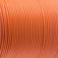 Orange - HQ Cordon en Cuir 1,5 mm