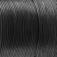 Noir - HQ Cordon en Cuir 1,5 mm