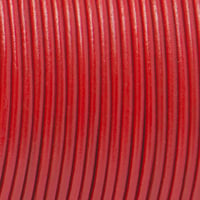 Red - HQ Leather Cord 3 mm