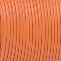 Orange - HQ Leather Cord 3 mm