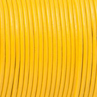 Yellow - HQ Leather Cord 3 mm