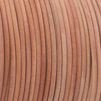 Natürlich gefärbt Dunkel 3 mm Lederschnur