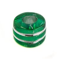 Acrylic Bead Dark Green