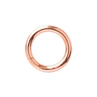 Rose Gold 20 x 4 mm O-Ring