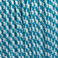 Caribbean Blue & White Spiral Paracord Type II