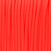 Neon Coral Paracord 550 Type III (Tex. PES)