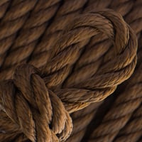 Sepia Brown PPM Twisted Rope - Ø 10mm