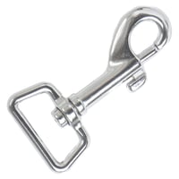 Chrome 66 mm - ⧄ 26 mm Mousqueton à Targette