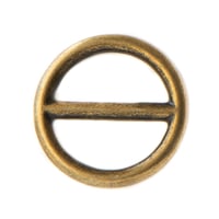 Anneau avec bar Laiton Antique 25 x 4 mm