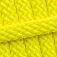 Neon Yellow PPM Cord - Ø 12mm. (hollow)