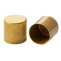Metal Cord End Cap Brass - 10 | 50 | 100 Pieces