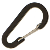 Carabiner 60 x 30 mm Black