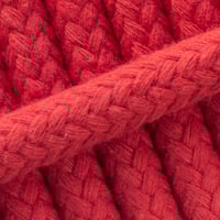 Braided Coton Corde Rouge - 10 mm