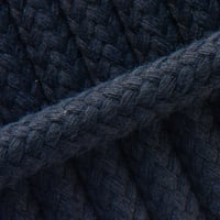 Braided Coton Corde Bleu Foncé - 8 mm