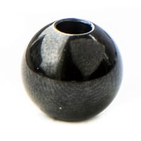Bead Stainless Steel 'Black' 12 x 11 mm