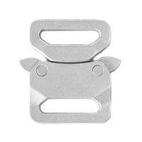 20mm Silver Metal Safe Lock Buckle