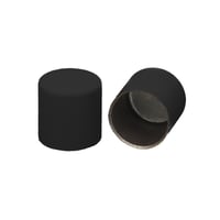 Silicone Noir 6 mm Embouts De Cordon