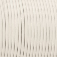 Off White 3 mm Lederschnur