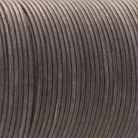 Gris 'Naturel Dyed' - HQ Cordon en Cuir 2 mm