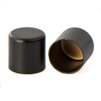 Metal Cord End Cap Black - 10 | 50 | 100 Pieces