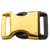Gold Half-Metal Buckle 3/4