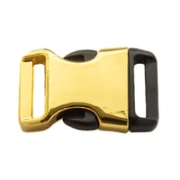 Gold Half-Metal Buckle 5/8