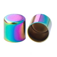 10 mm JetFuel/Neo-Chroom Metal Cord End caps
