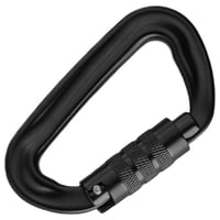 Carabiner 81 x 45 mm Twistlock Black
