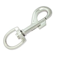 Chrome 92 mm - Ø 20 mm Mousqueton à Targette