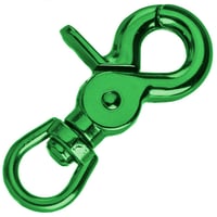 Swivel eye Clip Carabiner Green 60 mm