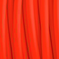 Cord Orange (OR522) BioThane 'BETA' ® 8mm Round Per Meter