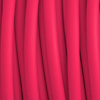 BioThane® 'rond' 6 mm Corde Passion Rose (PK523) Au Mètre