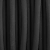 BioThane® 'rond' 6 mm Corde Noir (BL520) Au Mètre