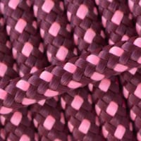 Dotted 'Aubergine & Rose Pink' PPM Cord - Ø 10mm