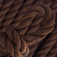 Dark Brown PPM Twisted Rope - Ø 6mm