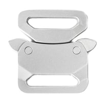 25mm Silver Metal Safe Lock Buckle