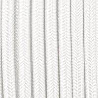 White - Elastic Cord 8 mm
