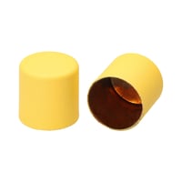 Silicone Jaune 8 mm Embouts De Cordon
