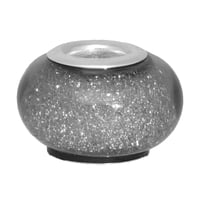 Sparkling Acrylic Bead - Grey