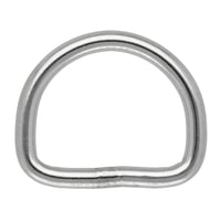 Edelstahl 20 x 3 mm D-ring